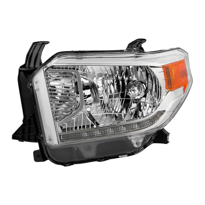 ( OE ) Toyota Tundra 2014-2021 w/LED DRL (Not Fit SR and SR5 Model) Halogen Headlight - OE Left