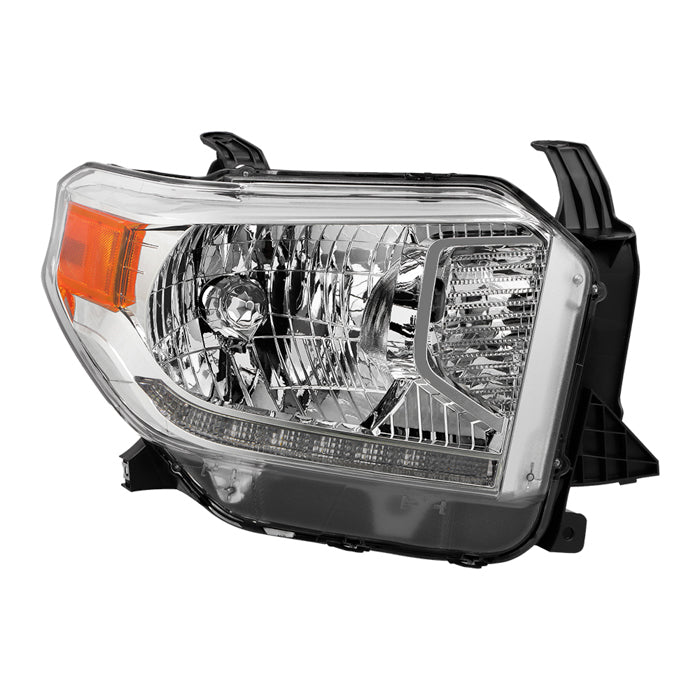 ( OE ) Toyota Tundra 2014-2021 w/LED DRL (Not Fit SR and SR5 Model) Halogen Headlight - OE Right