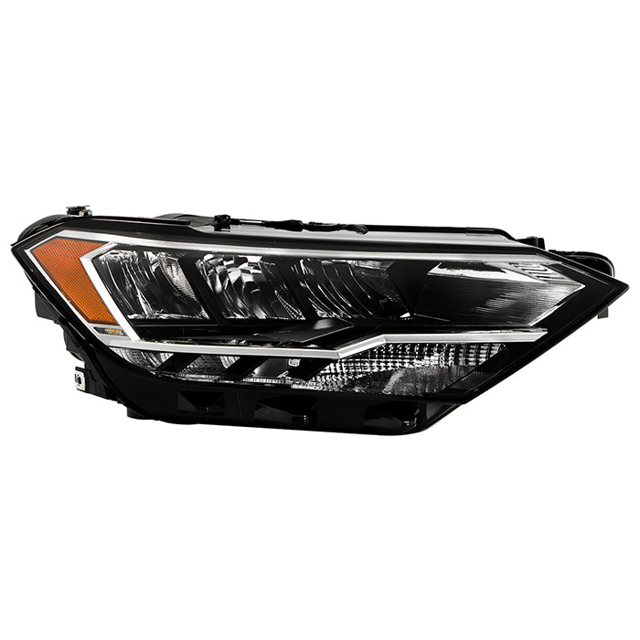 ( OE ) VW Jetta 19-22 S / Sport / SE (Not Fit SEL) High Low Beam LED Headlight - Low Beam-LED ; High Beam-LED ; Signal-PWY24(Included) - OE Right