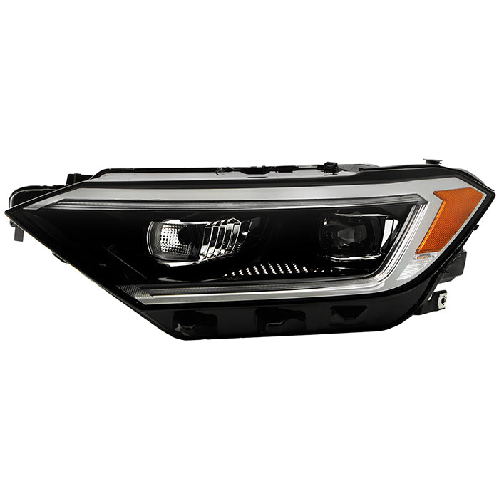 ( POE ) VW Jetta 19-22 SEL Model LED High Low Beam Projector Headlight - Signal-PWY24W(Included) -  OE Left (VW2502175)