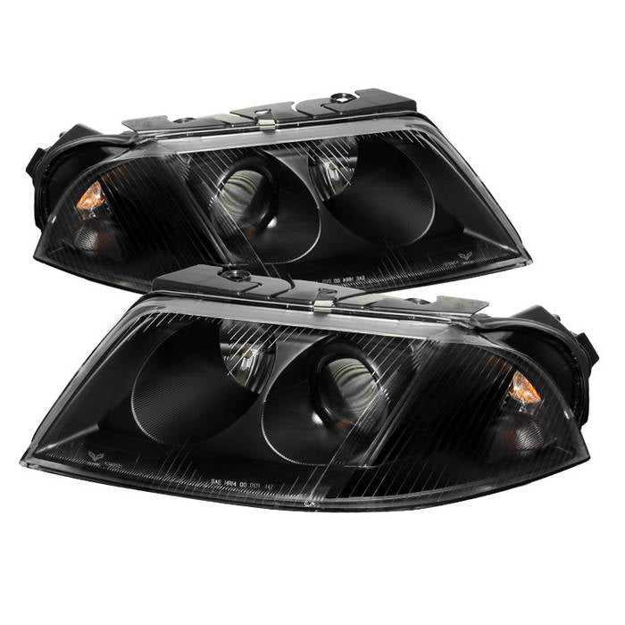 ( xTune ) Volkswagen Passat 01-05 Crystal Headlights - Halogen Model Only ( Not Compatible With Xenon/HID Model ) - Black
