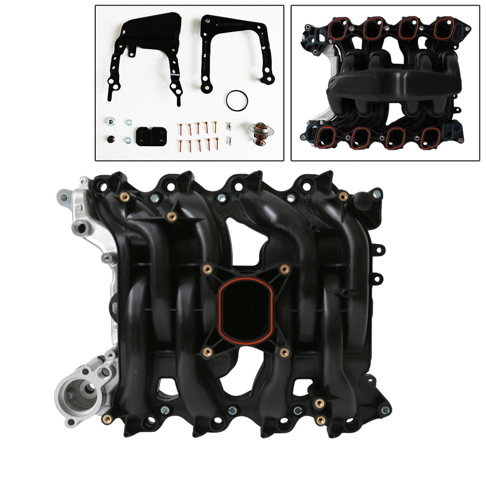 ( xTune ) Intake Manifold w/Gasket For 4.6L 28Icu.In.V8 FLEX/GAS MustaNOT CONFIRM GT.Mercury  Grand Marquis