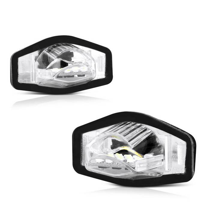 ( xTune ) License Plate Bulb Assembly. Plug & Play Install - White 5500K - OEM Connector - 12-15 Honda Civic Coupe/07-11 Honda CR-V/10-15 Honda Accord Crosstour/09-11 Honda Element 09-18 Honda Fit 10-14 Honda Insight 08-17 Honda Odyssey 16-18 Honda HR-V