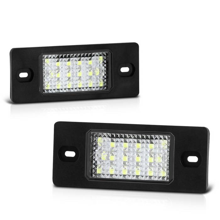 ( xTune ) License Plate Bulb Assembly. Plug & Play Install - White 5500K - OEM Connector - 03-10 Porsche Cayenne / 04-10 Volkswagen Touareg / 09-14 Tiguan / 01-05 Passat B5.5 Wagon / 99-04 Jetta Wagon / 06-09 Golf MK5 Wagon / 2007 Audi TT