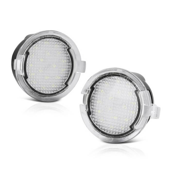 ( xTune ) License Plate Bulb Assembly. Plug & Play Install - White 5500K - OEM Connector - Fits 05-14 F-150, 03-18 Expedition/Taurus, 11-18 Explorer, 09-19 Flex, 13-18 Fusion, 07-17 MKX, 07-15 Navigator, more