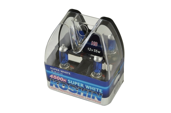 ( xTune ) Koshin H8 Super White Halogen Light Bulbs 12V 50W