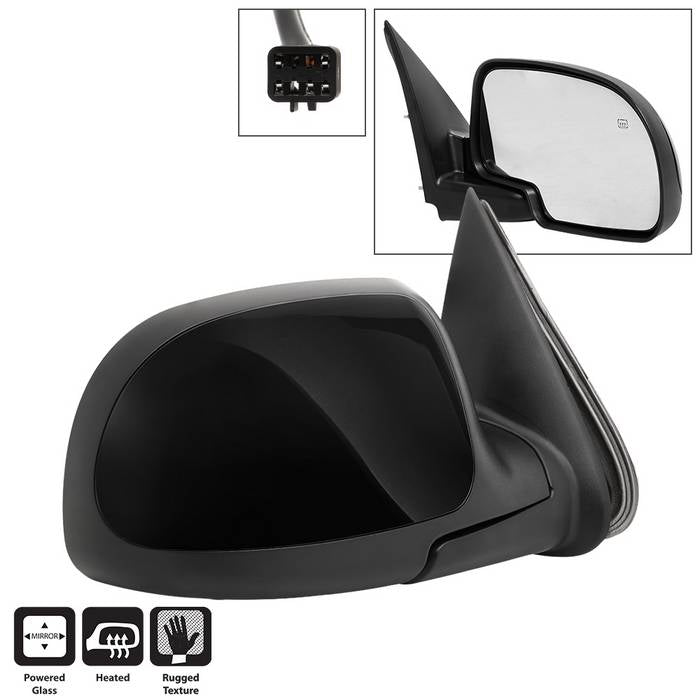 ( xTune ) Chevy Silverado 99-02 Power Heated Mirror - Right