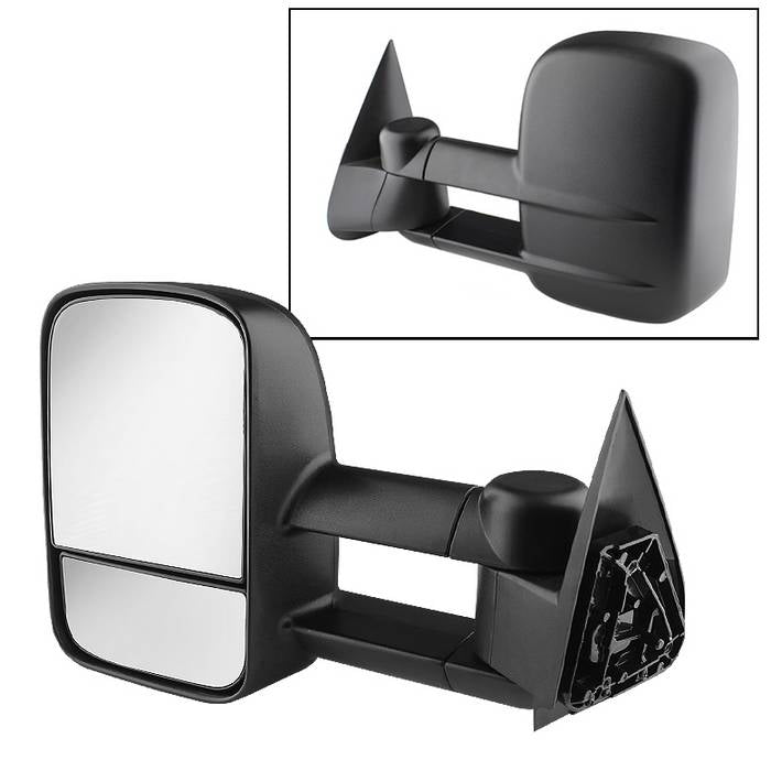 ( xTune ) Chevy Silverado 99-06 Manual Extendable/Adjust Mirror - LEFT Chevy Silverado/Suburban/Tahoe / GMC Yukon/Yukon XL 00-06/For 1999 these mirrors (only fits 1500 series Silverado/Sierra /2007 Silverado will only fit Classic models)