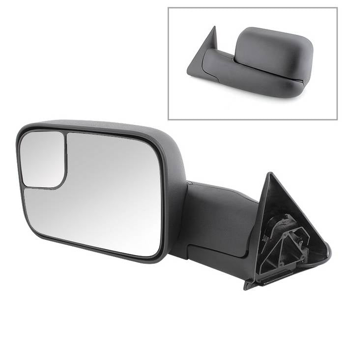 ( xTune ) Dodge Ram 94-97 Manual Extendable - POWER Adjust Mirror - LEFT Fit Dodge Ram 1500 / 1994-97 Dodge Ram 2500 / 1994-97 Dodge Ram 3500 / 1994-97