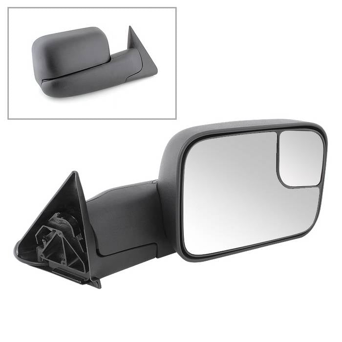 ( xTune ) Dodge Ram 94-97 Manual Extendable - POWER Adjust Mirror - RIGHT Fit Dodge Ram 1500 / 1994-97 Dodge Ram 2500 / 1994-97 Dodge Ram 3500 / 1994-97
