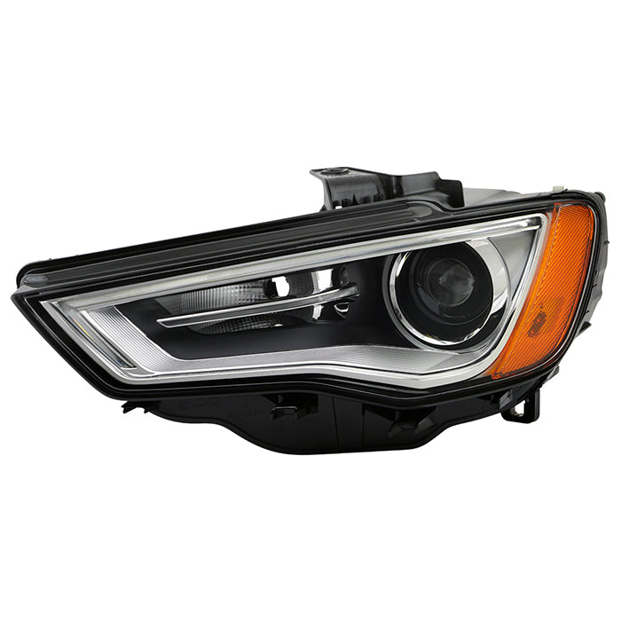 ( OE ) Audi A6 15-16 LED DRL HID non/AFS Projector Headlight - Low Beam-D3S(Not Included) ; High Beam-D3S(Not Included) ; Signal-PSY24W(Included) - OE Left