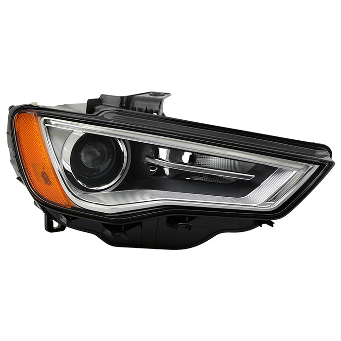 ( OE ) Audi A6 15-16 LED DRL HID non/AFS Projector Headlight - Low Beam-D3S(Not Included) ; High Beam-D3S(Not Included) ; Signal-PSY24W(Included) - OE Right