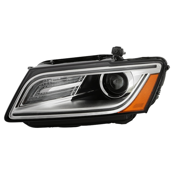 ( OE ) Audi Q5 13-15 Xenon HID non-AFS DRL Projector Headlight - Low Beam-D3S(Not Included) ; High Beam-D3S(Not Included) ; Signal-PSY21W(Included) - OE Left
