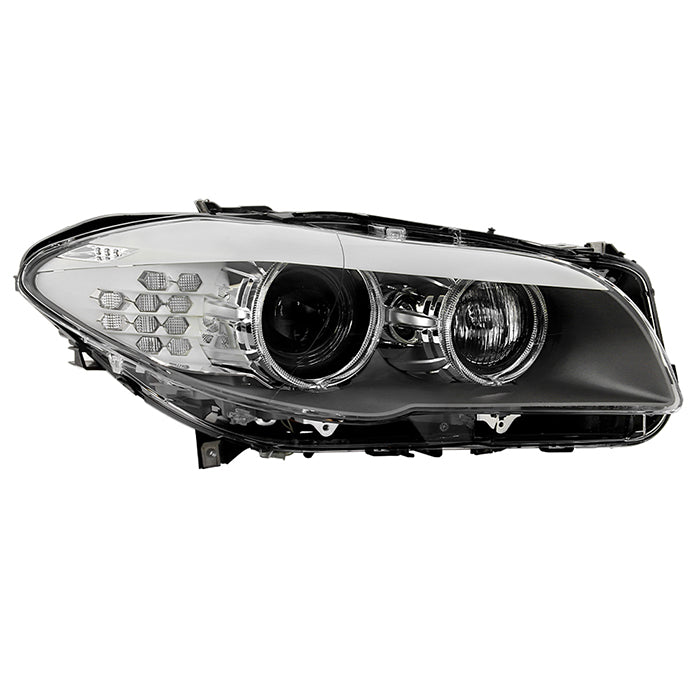 ( POE ) BMW BMW 5 Series F10 11-13 HID w/AFS Projector Headlight - Low Beam-D1S(Not Included) ; High Beam-D1S(Not Included) ; Signal-LED - OE Right