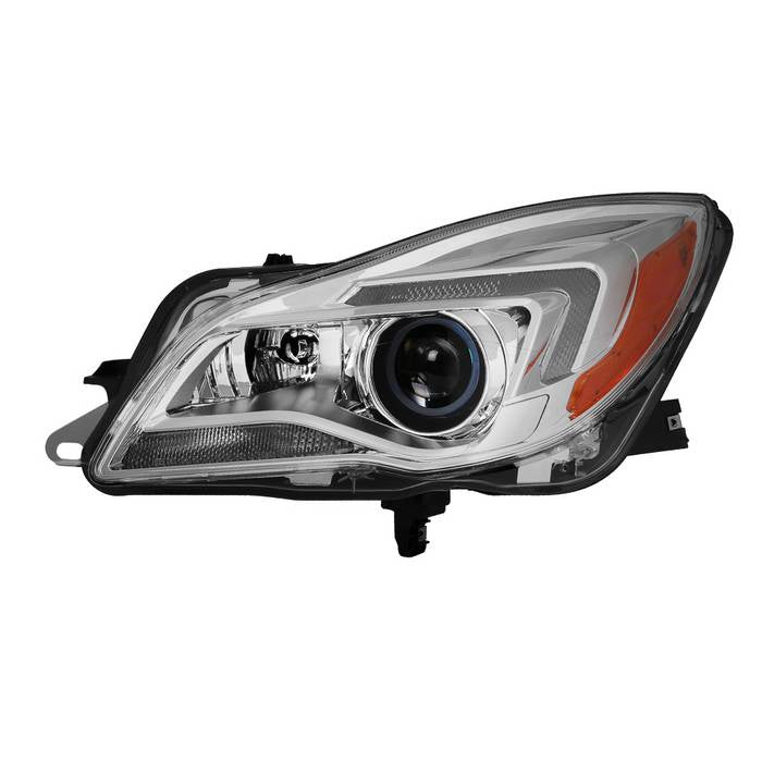 ( POE ) Buick Regal 14-17 Driver Side HID Projector Headlights - Low Beam-D3S(Not Included) ; High Beam-H11(Included) ; Signal-LED - OE Left