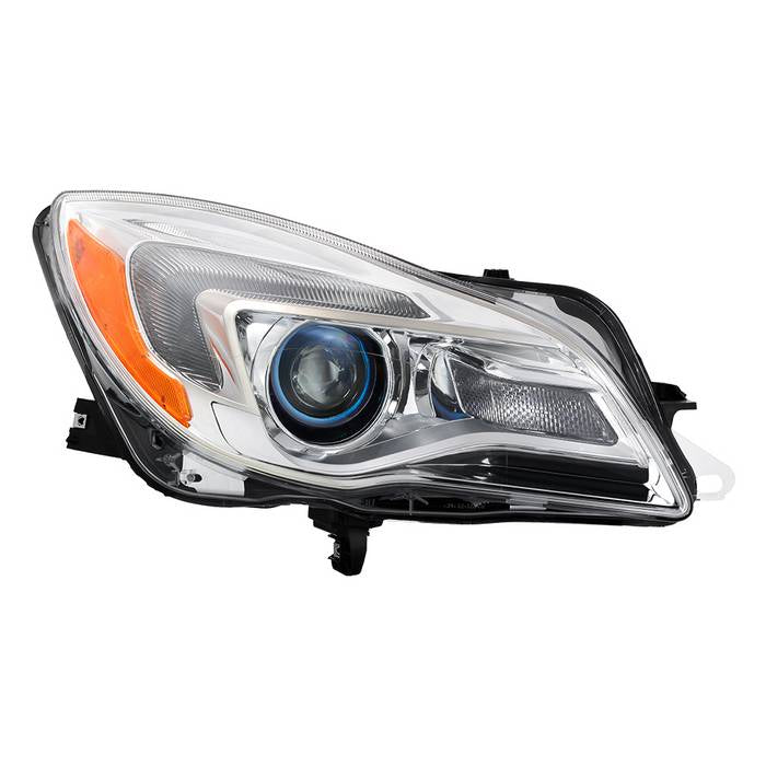 ( POE ) Buick Regal 14-17 Passenger Side Halogen Projector Headlights - Low Beam-9012(Not Included) ; High Beam-9012(Not Included) ; Signal-PY21W(Included) - OE Right