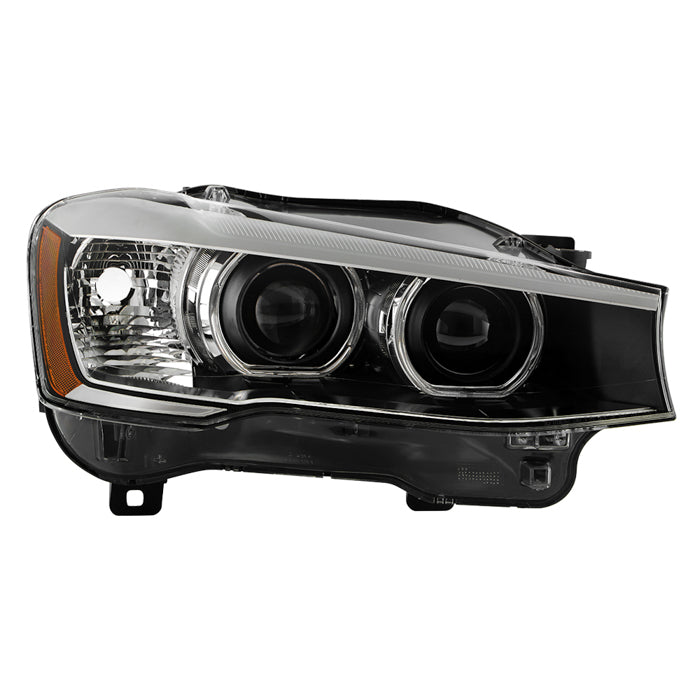 ( OE ) BMW X3 / X4 15-18 w/LED DRL HID w/AFS (Low D1S  High D1S  Signal PY21W) Projector Headlight - OE Right