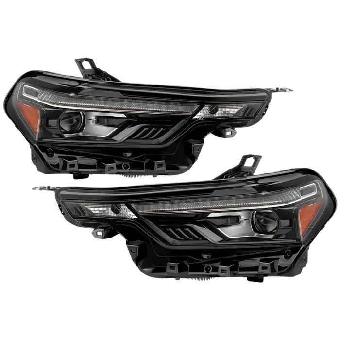 ( POE ) Chevy Colorado 23-25 OE Plus (Halogen Fit on LED Model) w/Halogen Signal LED HighLow Beam Headlight - Black