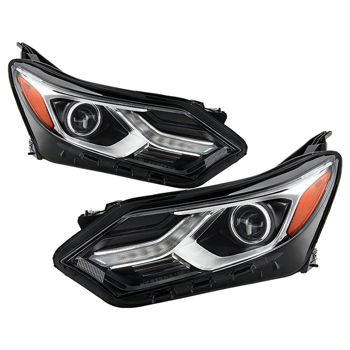 ( POE ) Chevy Equinox 18-19 Halogen w/LED DRL OE Headlights - Low Beam-9012(Not Included) ; High Beam-9012(Not Included) - OE SET