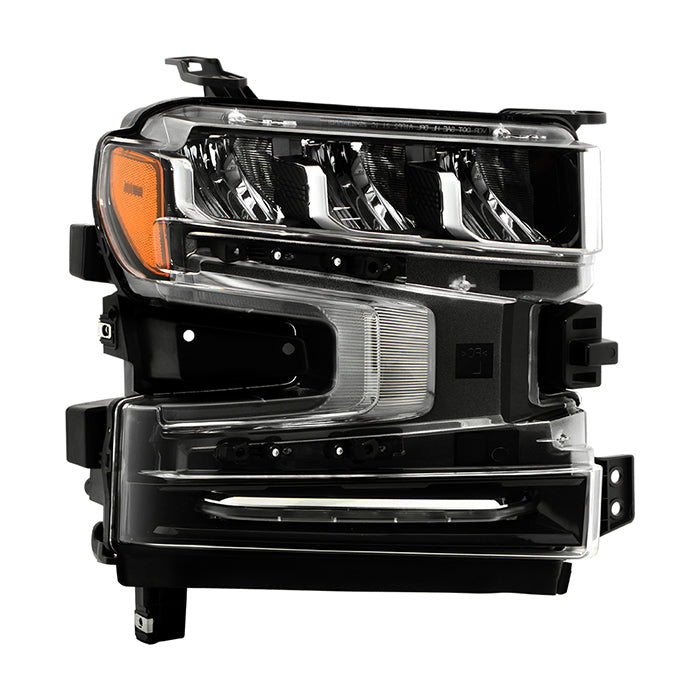( POE ) Chevy Silverado 1500 19-23 Full LED w/LED Signal Headlight (w/LED Ballast) - OE Right
