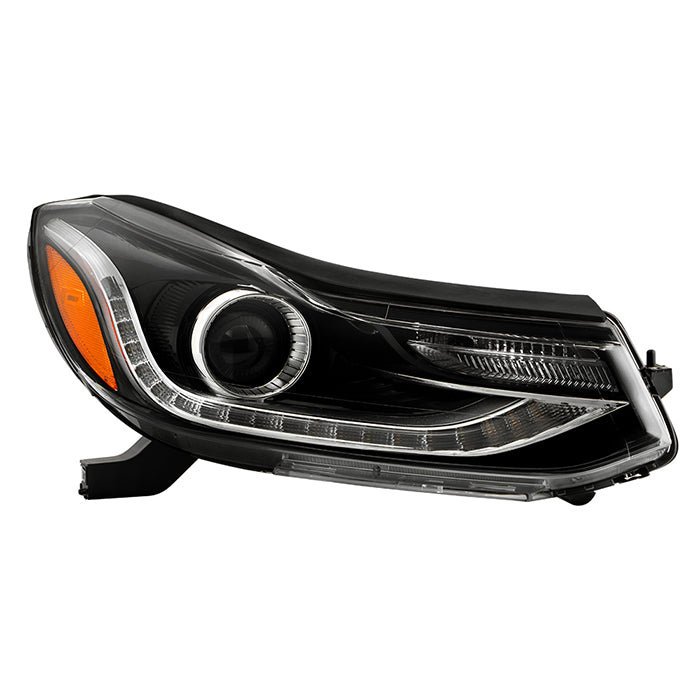 ( POE ) Chevy Trax 17-20 Crystal Passenger Side w/LED DRL Projector Headlight - Low Beam-HB3(Not Included) ; High Beam-HB3(Not Included) ; Signal-WY2W(Included) - OE Right