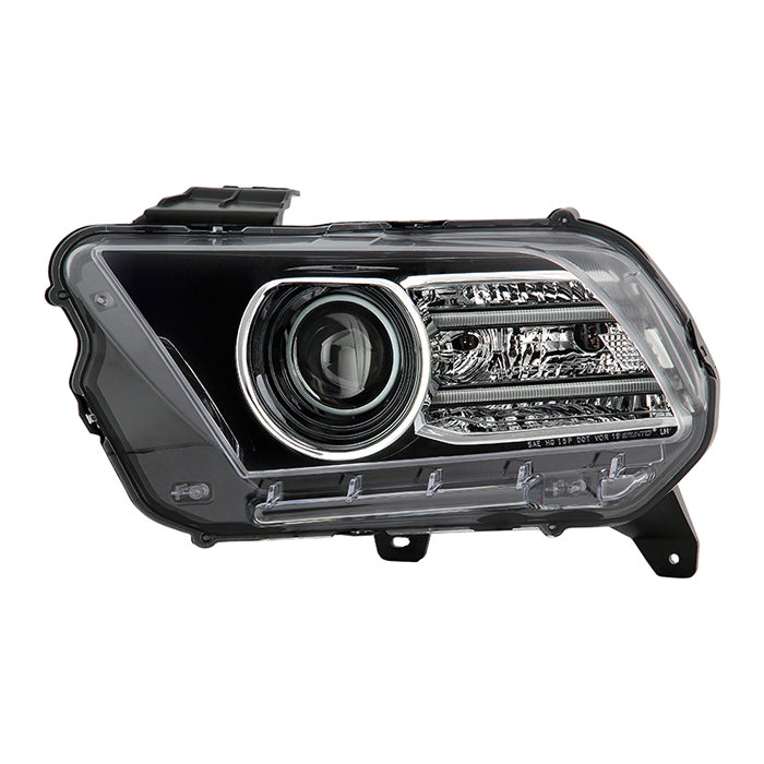 ( POE ) Ford Mustang 13-14 Xenon Driver Side OE Projector Headlights - Low Beam-D3S(Not Included) ; High Beam-D3S(Not Included) ; Signal-9444NA(Included) - OE Left