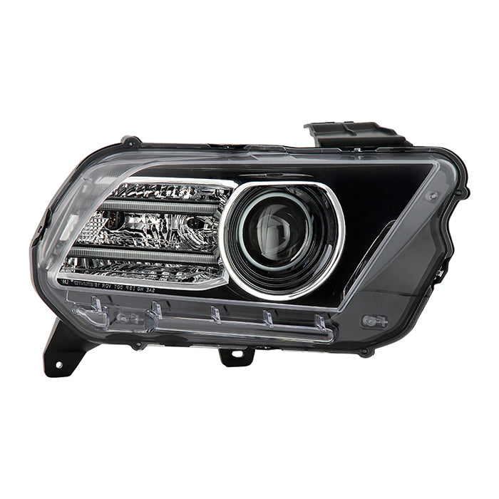 ( POE ) Ford Mustang 13-14 Xenon Passenger Side OE Projector Headlights - Low Beam-D3S(Not Included) ; High Beam-D3S(Not Included) ; Signal-9444NA(Included) - OE Right