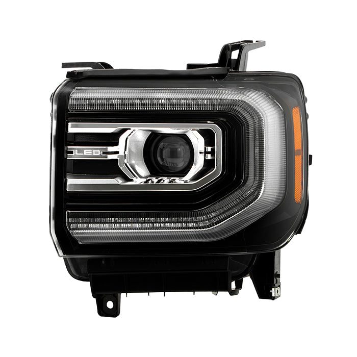 ( POE ) GMC Sierra Denali 16-18 FULL LED w/DRL Projector Headlight - OE Left