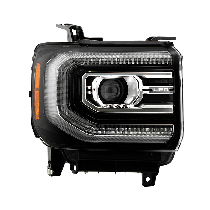 ( POE ) GMC Sierra Denali 16-18 FULL LED w/DRL Projector Headlight - OE Right