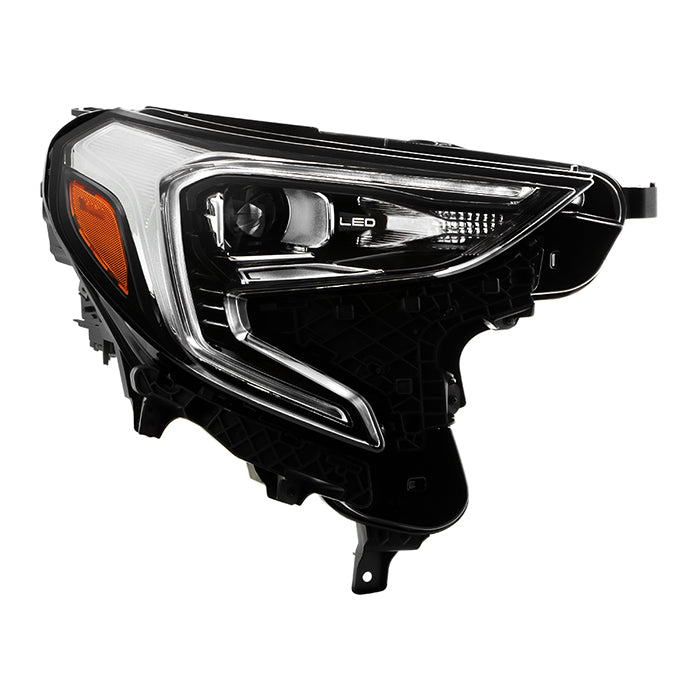 ( POE ) GMC Terrain 18-21 LED DRL HID/Xenon Projector Headlight - Low Beam-D5S(Not Included) ; High Beam-D5S(Not Included) ; Signal-7444NA(Included) - OE Right