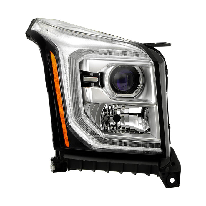 ( POE ) GMC Yukon & Yukon XL 2015-2020 HID Only ( Do Not Fit Halogen Models ) w/ LED DRL Projector Headlight - (Bulb & Ballast Not Included) OE Right