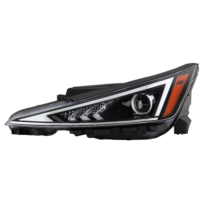 ( POE ) Hyundai Elantra 19-20 Composite w/o LED DRL Halogen Healdights - Low Beam-HB3(Included) ; High Beam-HB3(Included) ; Signal-2357A(Included) - OE Left