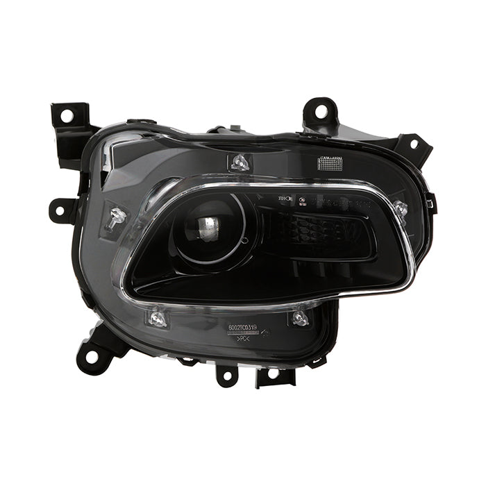 ( POE ) Jeep Cherokee 14-18 Halogen Model Projector Headlight - Low Beam-9012(Not Included) ; High Beam-9012(Not Included) - OE Right