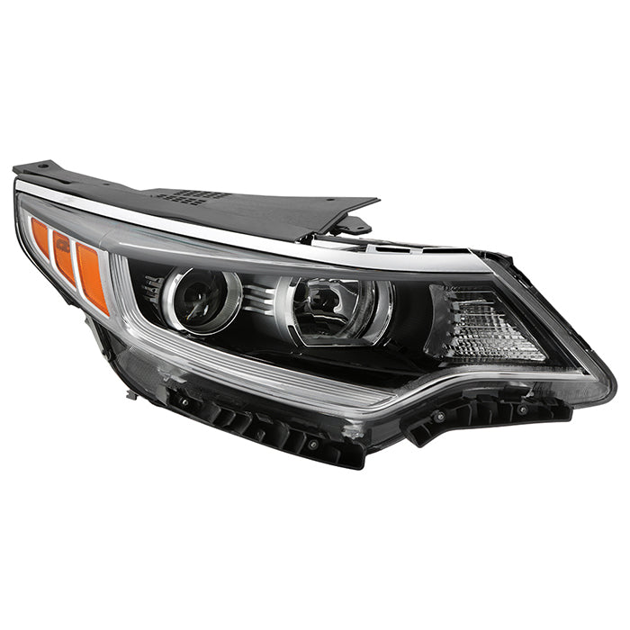 ( POE ) KIA Optima 16-18 Composite w/o LED DRL Halogen Headlights - Low Beam-9005(Included) ; High Beam-9005(Included) ; Signal-2357A(Included) - OE Right