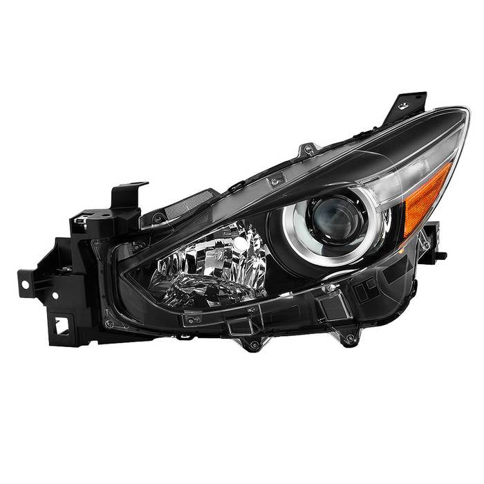 ( OE ) Mazda 3 17-18 Halogen OE Projector Headlights - Low Beam-H11(Not Included) ; High Beam-HB3(Not Included) ; Parking-W5W(Not Included) - Left