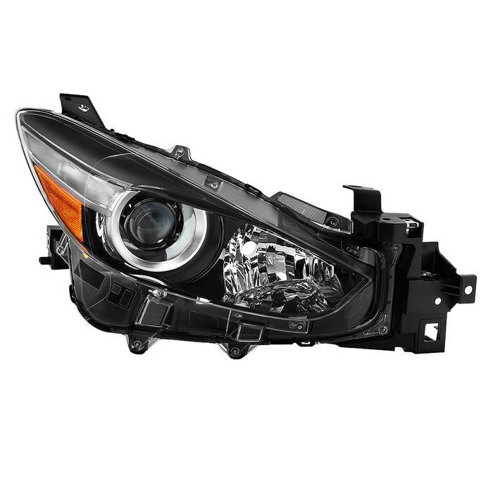 ( OE ) Mazda 3 17-18 Halogen OE Projector Headlights - Low Beam-H11(Not Included) ; High Beam-HB3(Not Included) ; Parking-W5W(Not Included) - Right