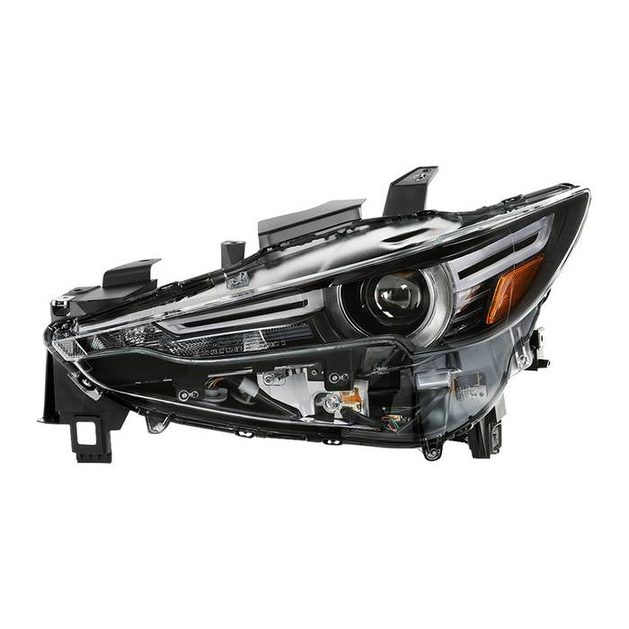 ( OE ) Mazda CX-5 17-19 Full LED w/AFS OE Projector Headlights - Low Beam-LED ; High Beam-LED ; Signal-7444NA(Included) - Left