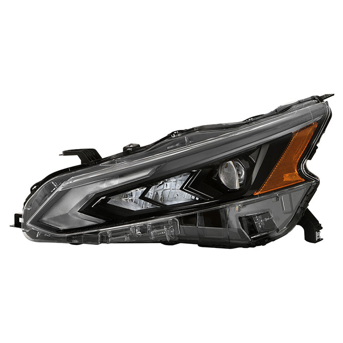 ( OE ) Nissan Altima 23-24 w/LED DRL Projector Headlight - OE Black Left