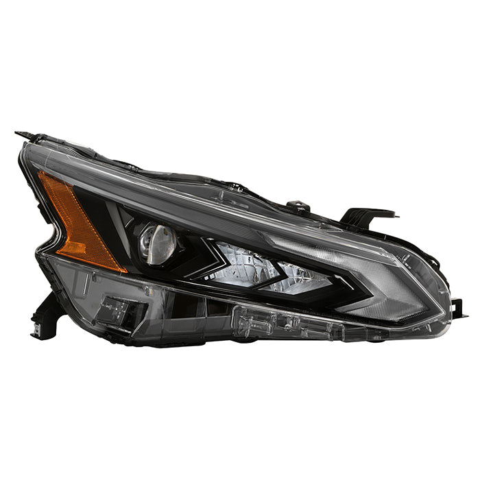 ( OE ) Nissan Altima 23-24 w/LED DRL Projector Headlight - OE Black Right