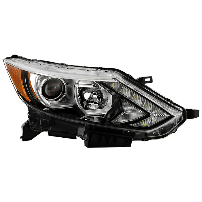 ( OE ) Nissan Rogue Sport 17-19 w/LED DRL Halogen Projector Headlights - Low Beam-H11(Included) ; High Beam-H9(Included) - OE Right