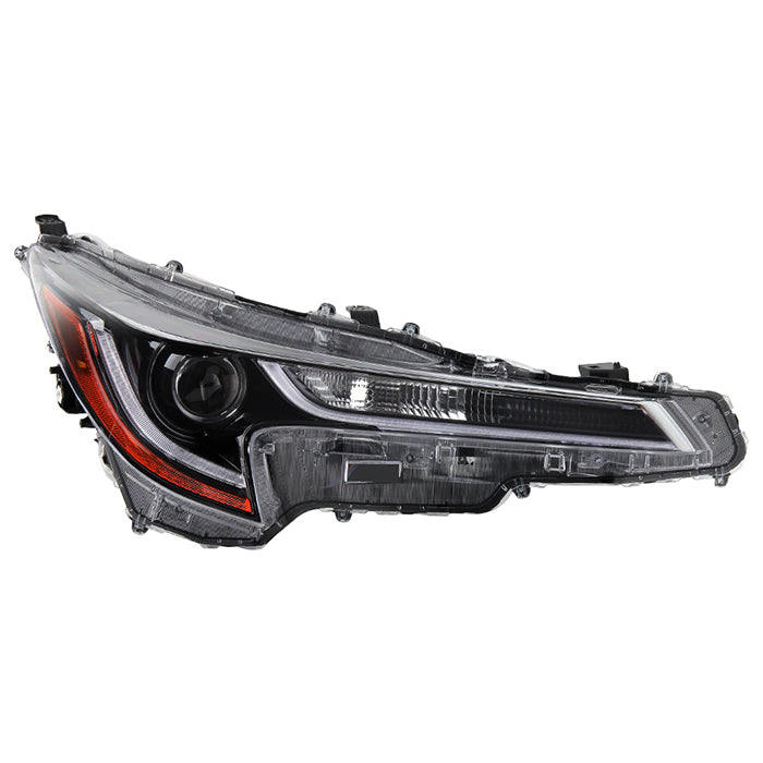 ( POE ) Toyota Corolla 20-21 L/LE Model LED Projector Headlights - Signal-7444NA(Not Included) - OE Right