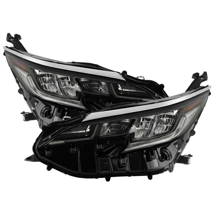 ( OE ) Toyota Sienna 21-24 LE XLE Woodland Edition (Fit non-LED DRL Model) OE Plus OE Full LED w/LED DRL Headlights -Black