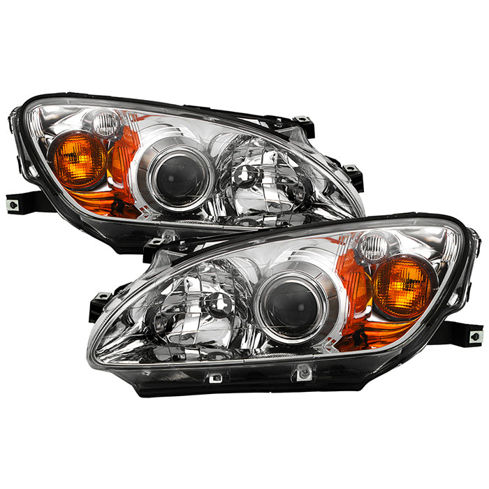 ( xTune ) Honda S2000 00-03 OEM Amber Headlights - Chrome