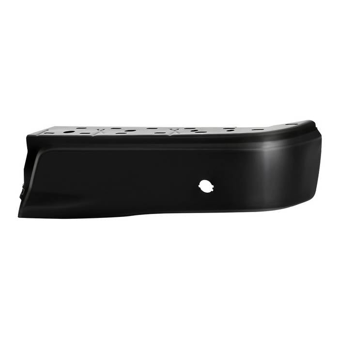 ( xTune ) Ford F150 15-18 Styleside with Sensor Hole Rear Bumper Cap End - Paintable -Black - Right  ( Part Link # FO1102383  OEM # FL3Z17906DPTM )