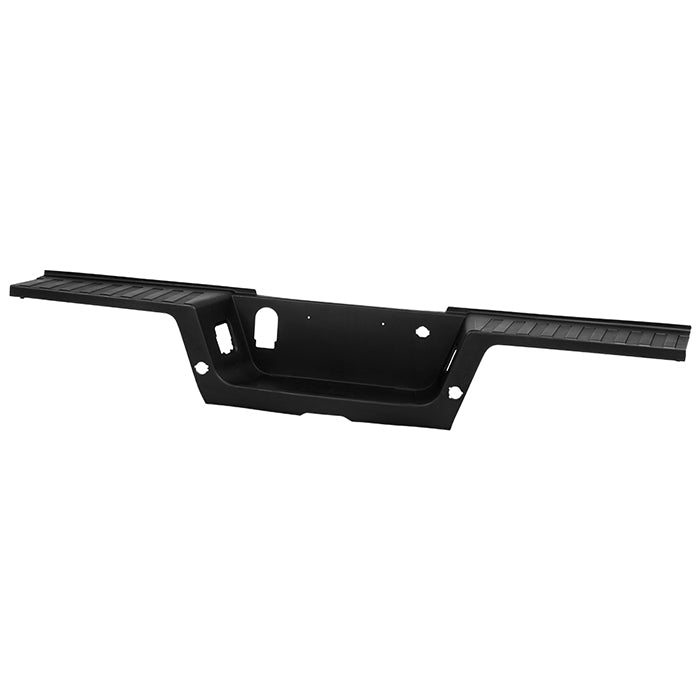 Ford F250 F350 F450 Superduty 17-18 Superduty Rear Bumper Step Pad w/ Parking Aid Sensors - Chrome (Compatible w/ Rear Parking Aid Sensors Models Only)(OE HC3Z17B807BE) (Partlink FO1191147)