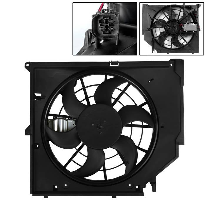 ( xTune ) Radiator Fan For BMW 3 Series 99-06 E46 4Dr