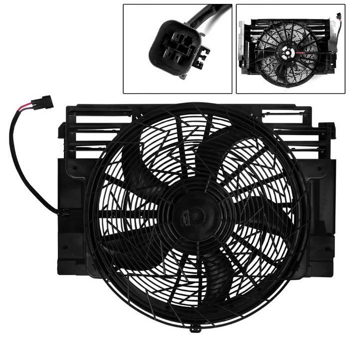 ( xTune ) Radiator Fan For BMW X5 00-06 E53