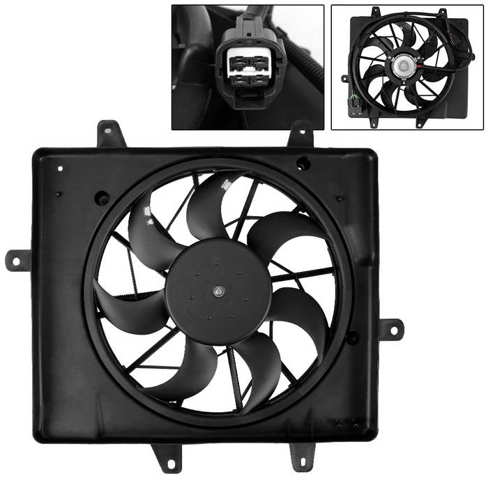 ( xTune ) Radiator Fan For Chrysler PT Cruiser 06-10