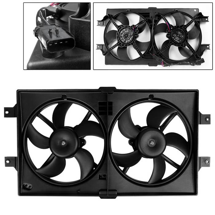 ( xTune ) Radiator Fan For Chrysler 300M 99-04 / Dodge Intrepid 98-04
