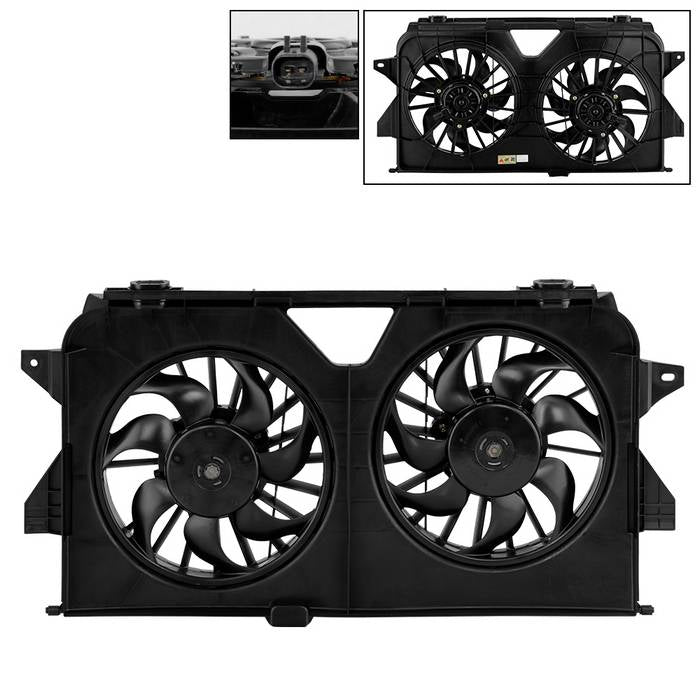 ( xTune ) Radiator Fan For Chrysler Town & Country 05-07  Dodge Caravan 05-07